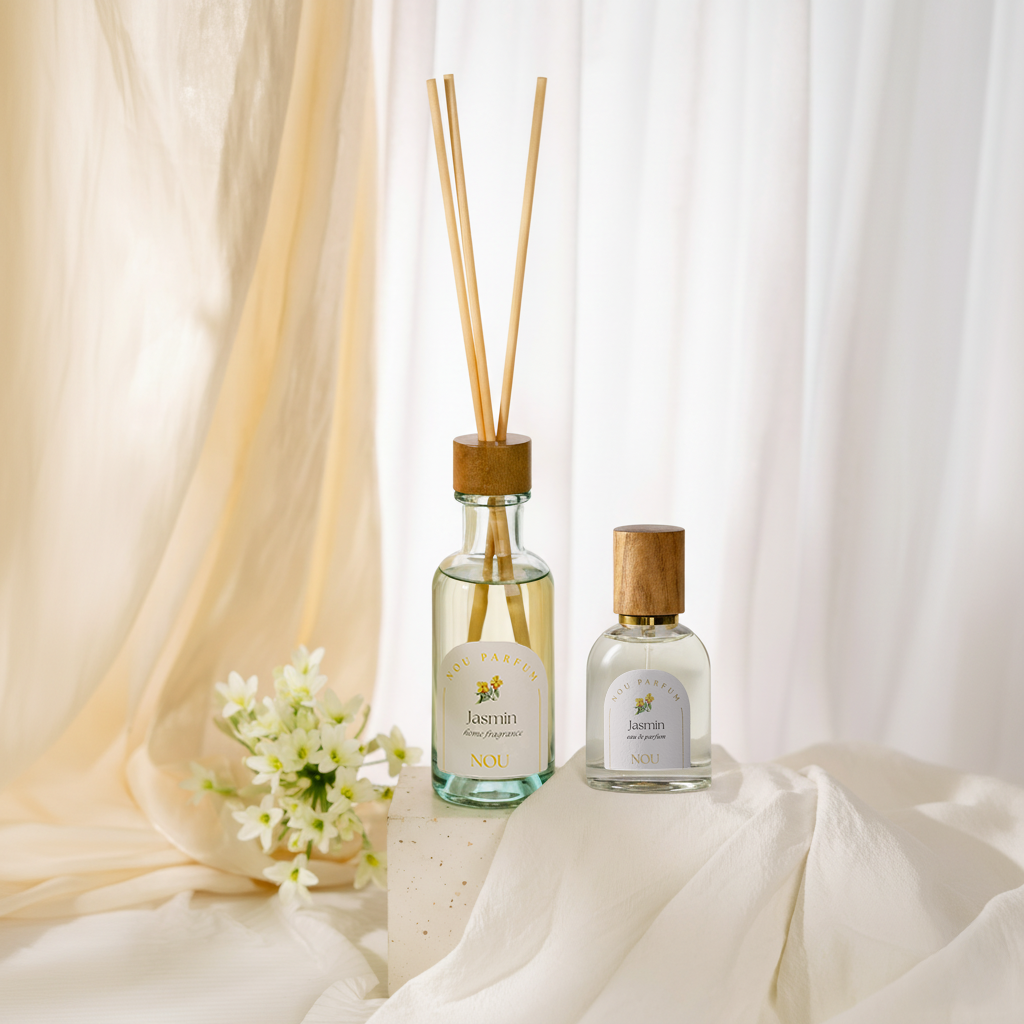 ZESTAW JASMIN Eau de Parfum & Home Fragrance